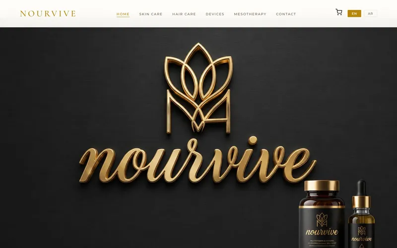 متجر Nourvive لمنتجات العناية والجمال